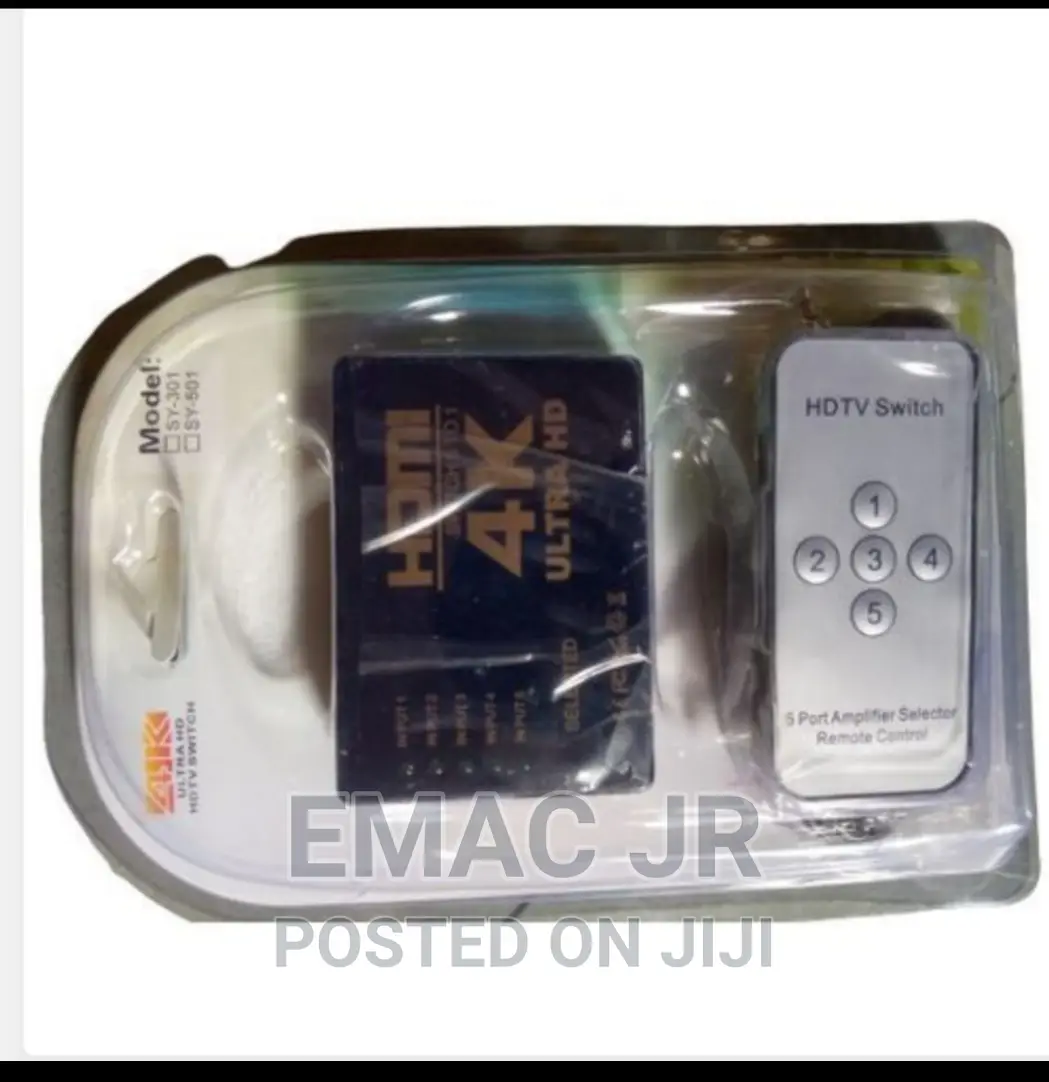 5 Way Hdmi Switch