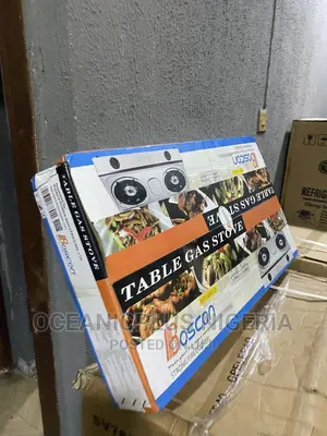 Boscon Table Top Double Burner Gas Cooker