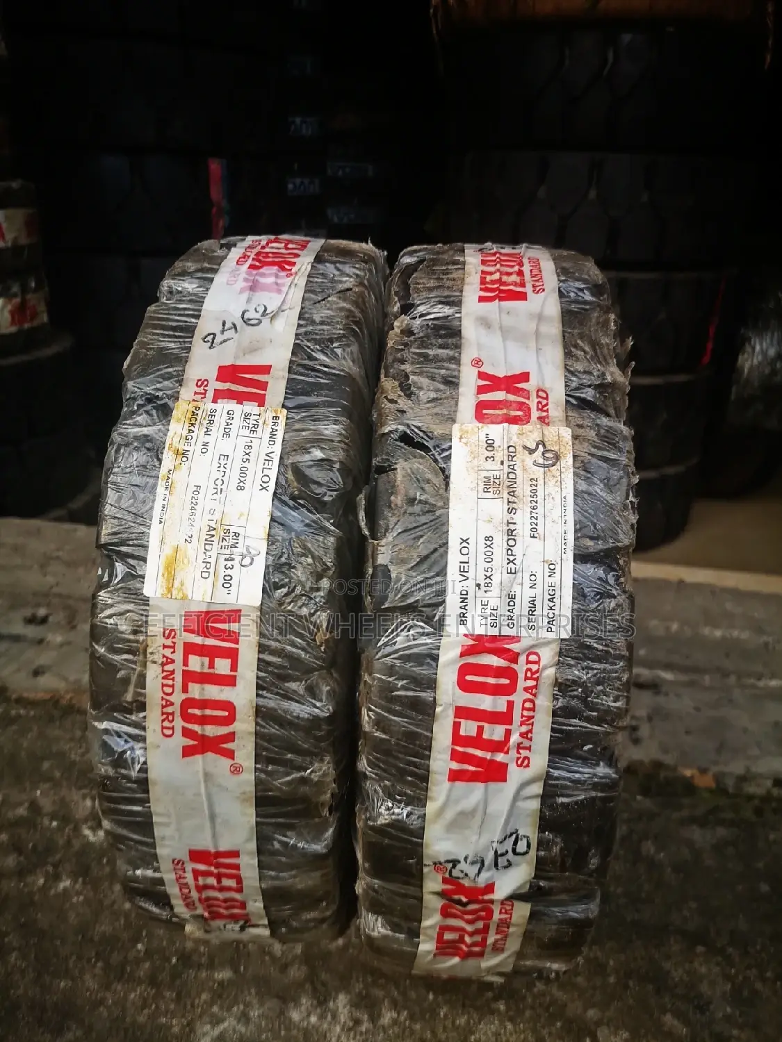 5.00-8 Indian VELOX SOLID Tyre