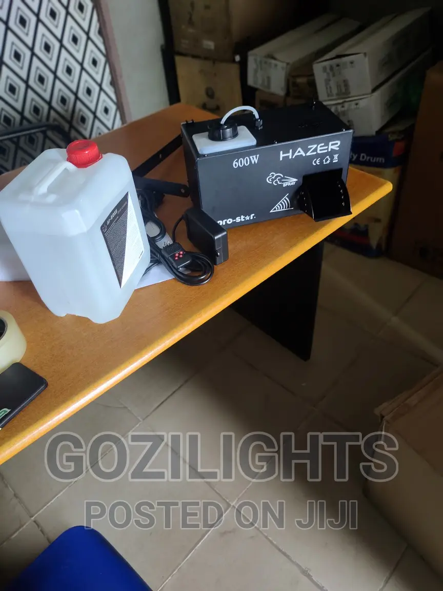 Haze Machine 600w Water Base With Liquid