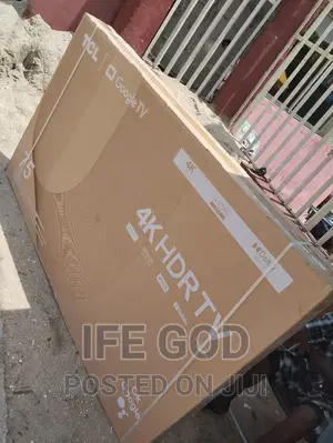Original TCL 75" Google TV 4KHDR Smart Netflix Youtube Etc.