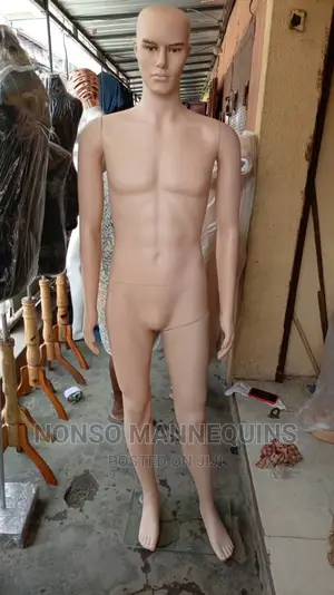 Moderate Size Male Plastic Display Fashion Mannequin