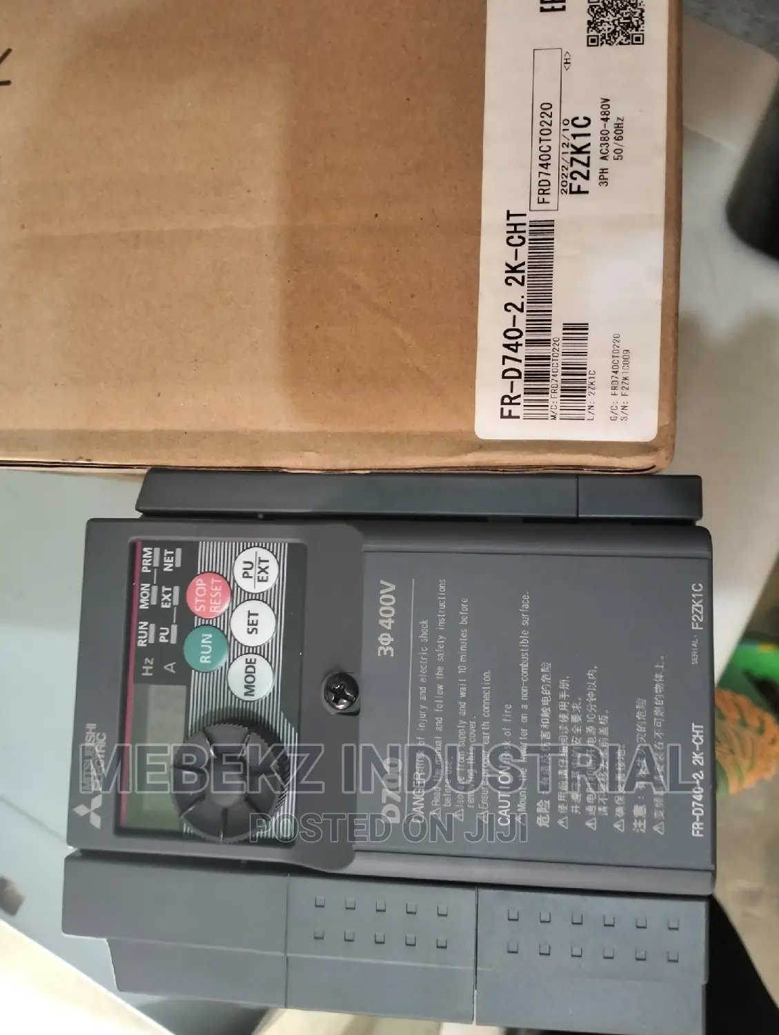Mitsubishi Inverter/VFD FR-D740-2.2-cht