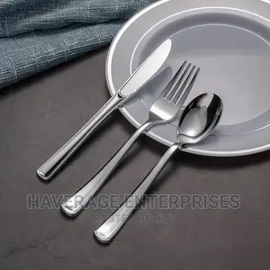 Elegant Disposable Cutlery Set(Black,Gold,Silver) 2,400pces