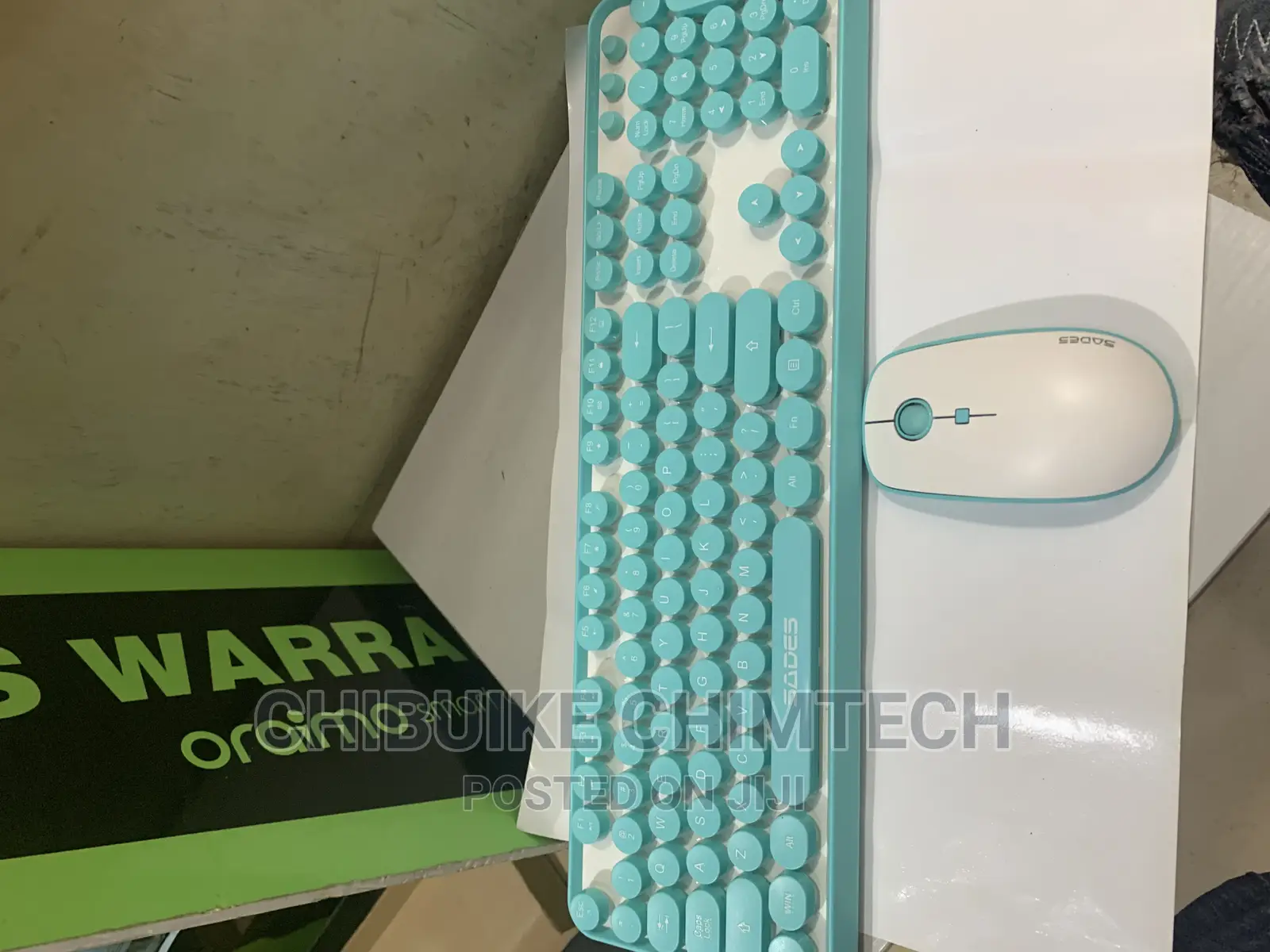 Sades Wireless Gaming Keyboard and Mouse Combo V2020