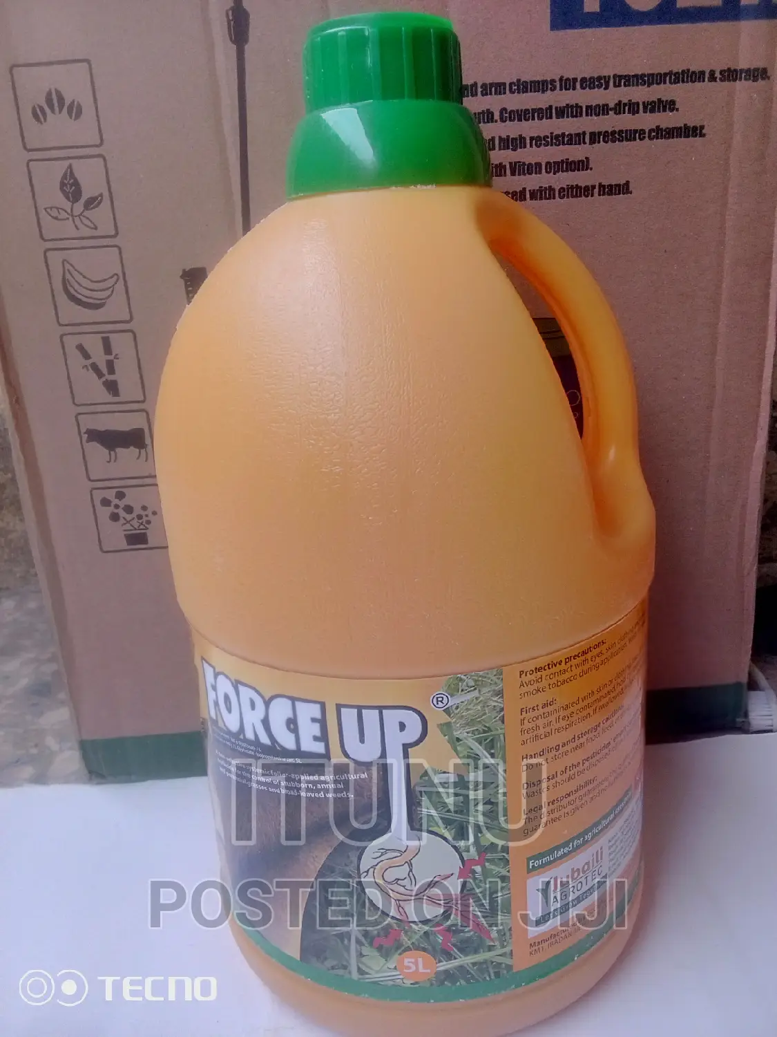 Force Up Systemic Herbicide Weed/Grass Killer -5l