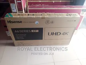 Latest Hisense 43 Inch A6H Series UHD Smart TV