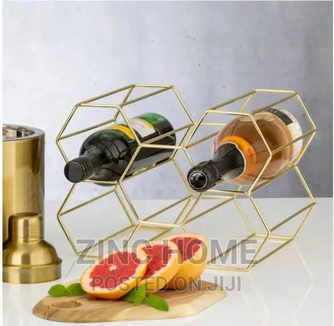 Viners Barware Bottle Rack Gold