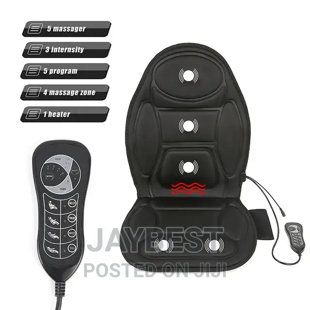 Massager And Heat Therapy Chair Mat