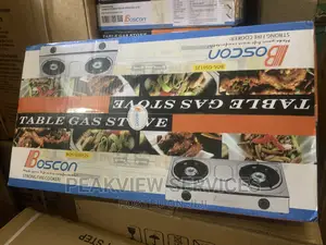 Best Seling 2 Burner Boscon Table Gas Cooker