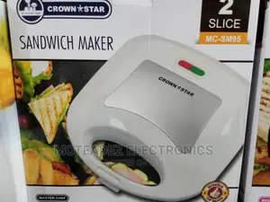Master Chef 2slice High Quality Bread Toaster/Sandwich Maker