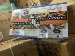 Portable 2 Burner Table Gas Cooker Boscon
