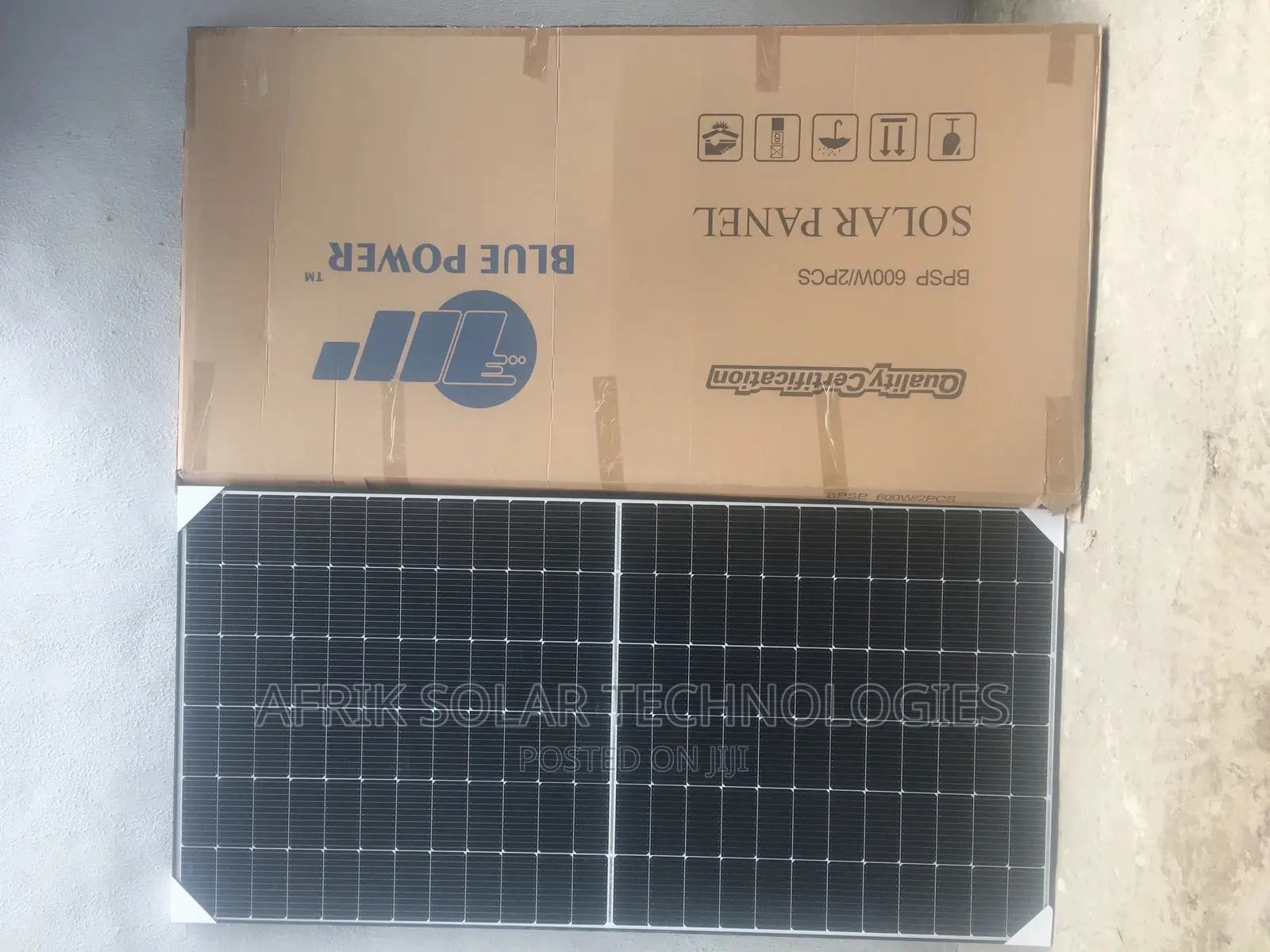 Blue Power Panel Halfcut 600w