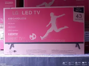 LG 43inchesboardlss Internet TV 2023