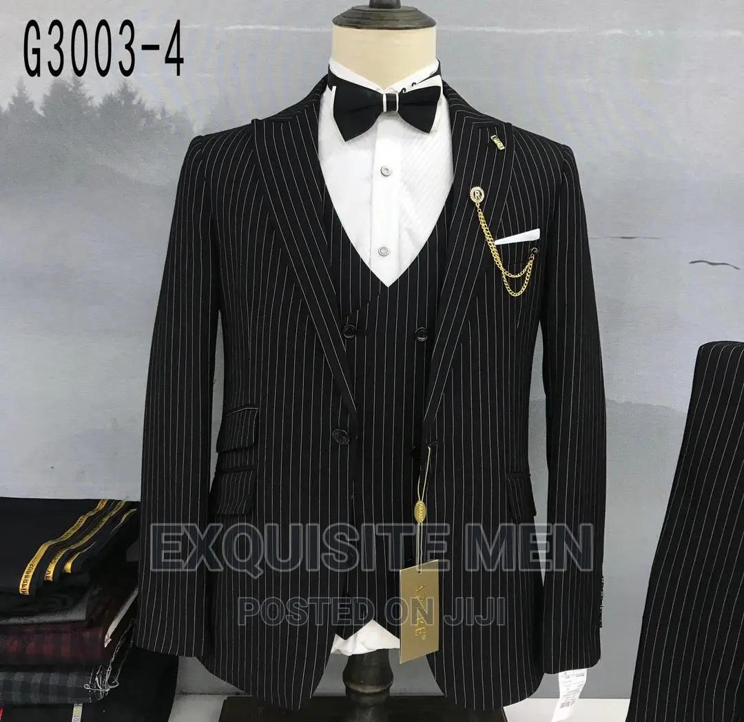 Turkish Maligan Bold Stripe Men's Suit