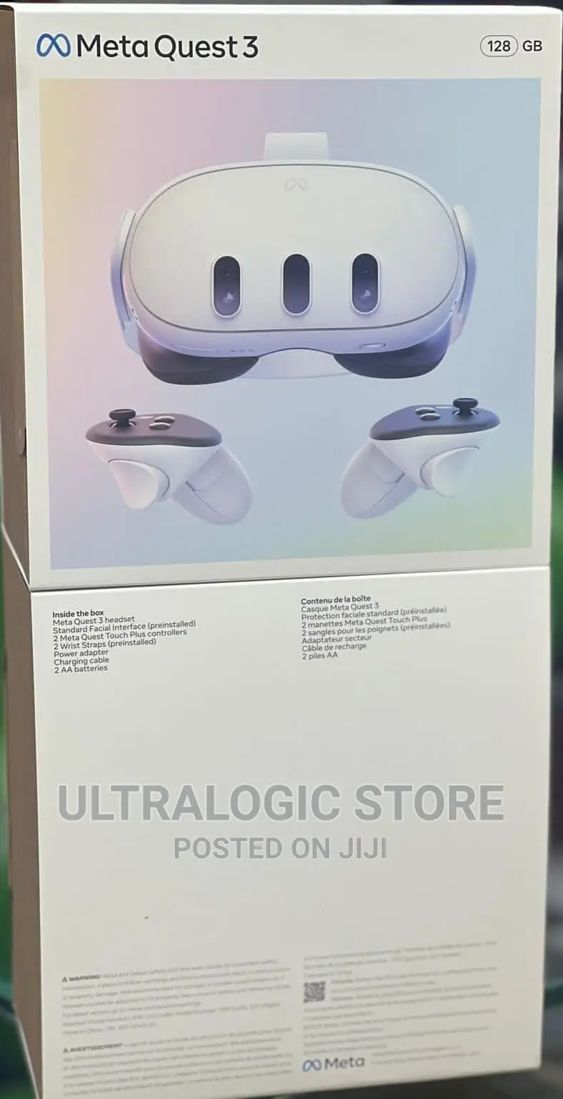 Meta Quest 3 128GB AllinOne VR Oculus Headset in Ikeja Accessories
