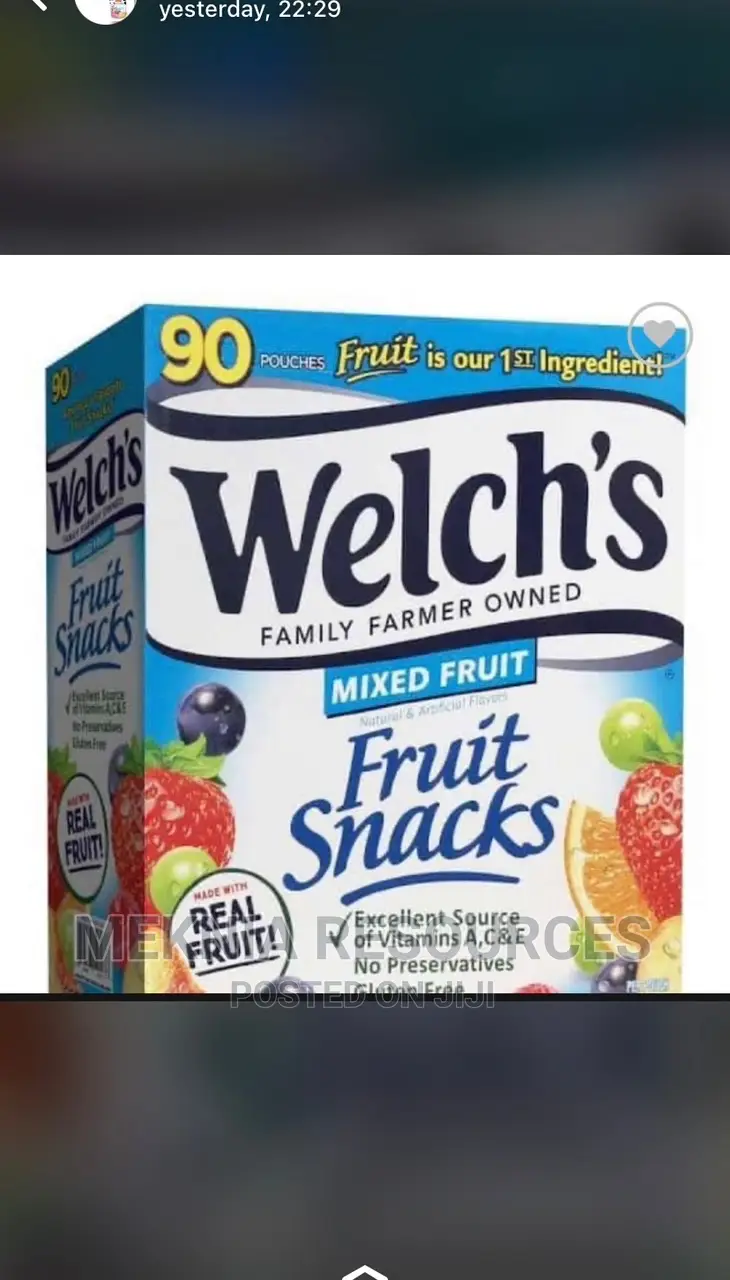 Welchy Fruit Snacks 90counts
