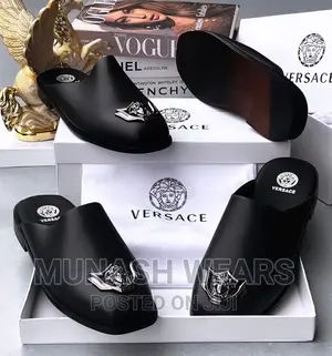 Photo - Versace Leather Half Shoe