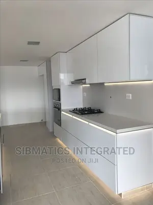 Corian Finished Kitchen Cabinets