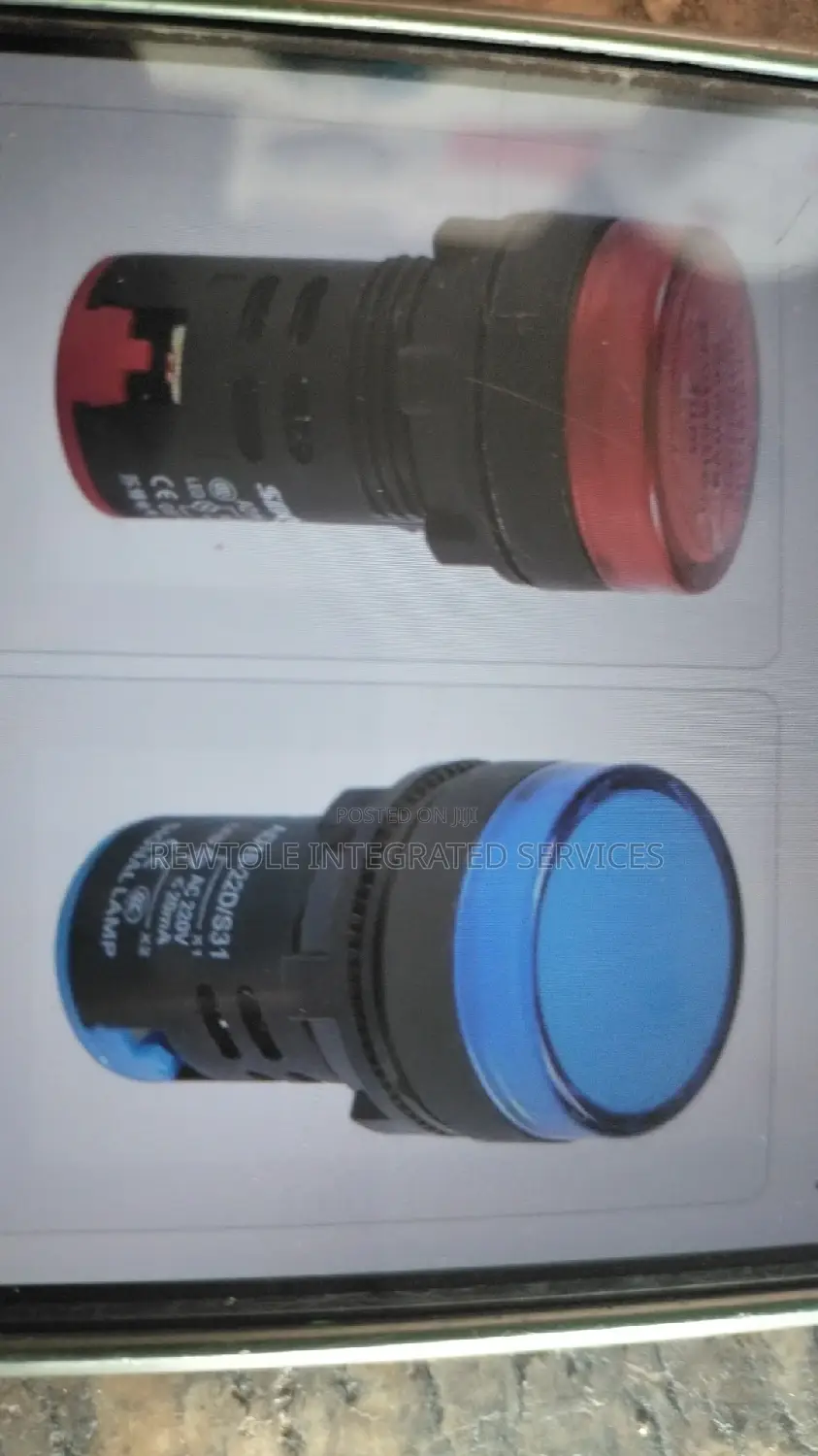 Push Button Indicator Light