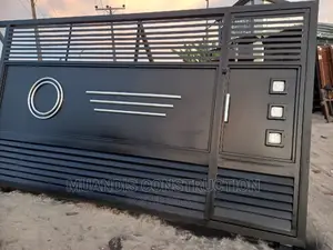 Metallic Silver Gate