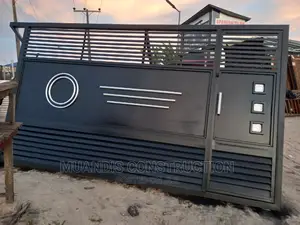 Metallic Silver Gate