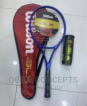Quality Tennis Racket With Carrier Bag Wilson/Babolat