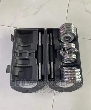 Case Carrier 20kg Chrome Adjustable Dumbbell