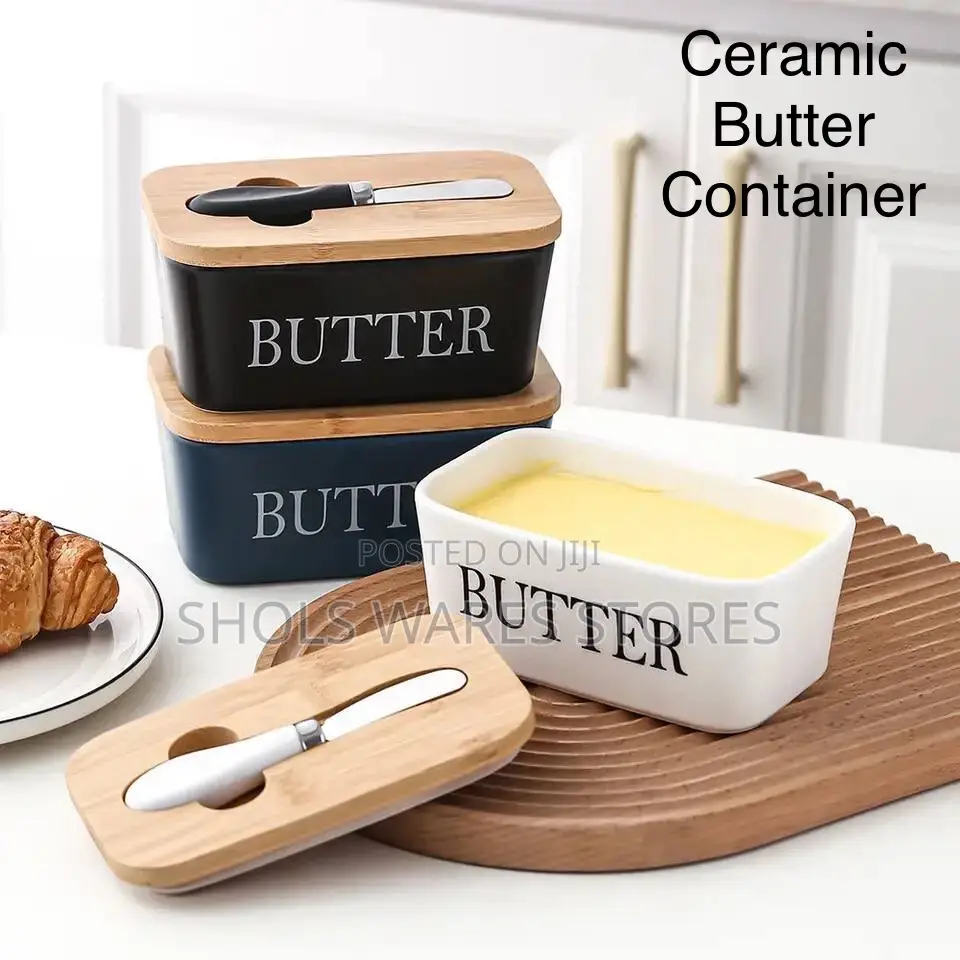 Ceramic Butter Container