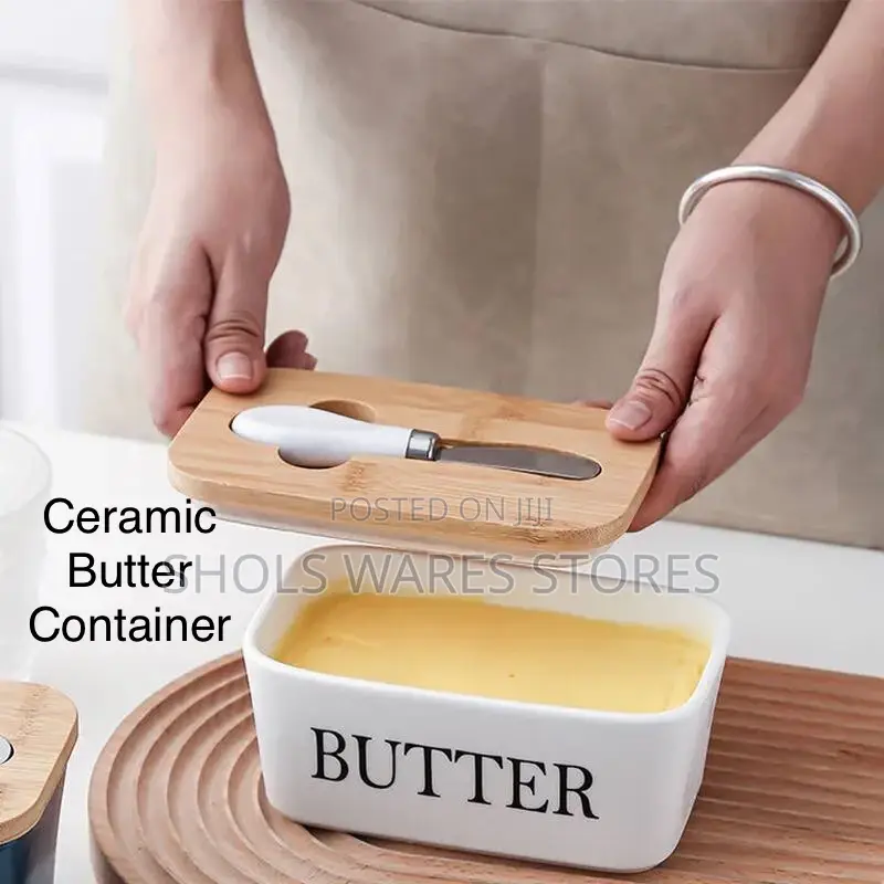 Ceramic Butter Container