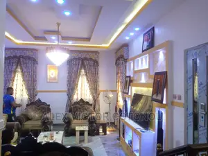 Pop Ceiling, Wall Screeding,Tv Stand and Inside Decorations