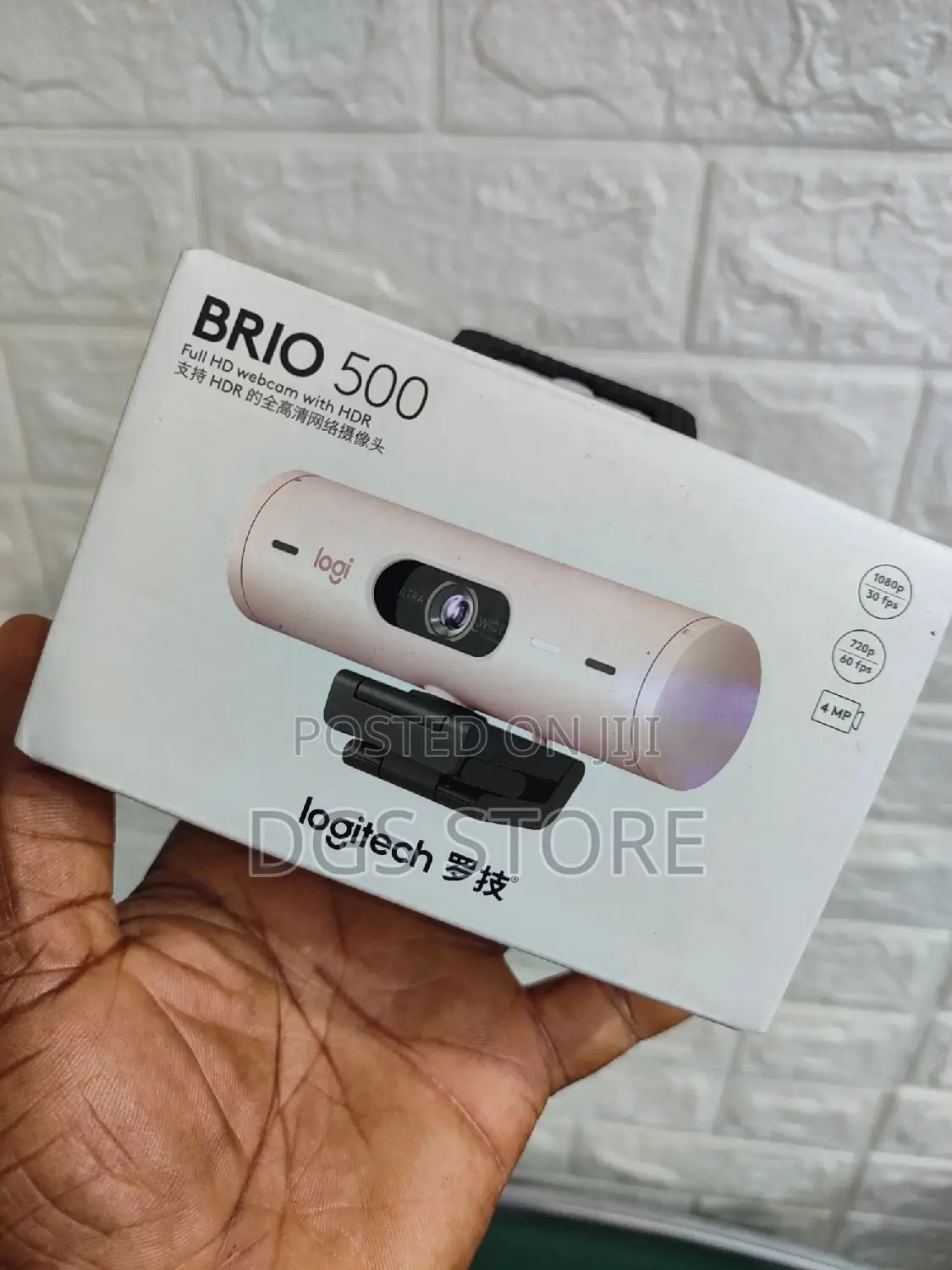 Logitech Brio 500 HD Webcam With HDR