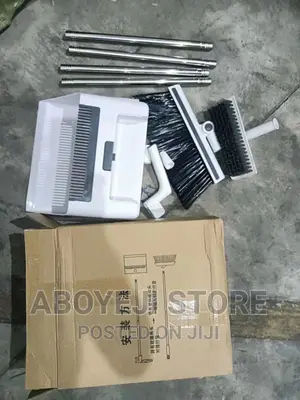 3 in 1 Broom Dustpan Set Home Folding Windproof Floo