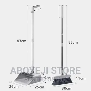 3 in 1 Broom Dustpan Set Home Folding Windproof Floo