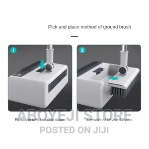 3 in 1 Broom Dustpan Set Home Folding Windproof Floo