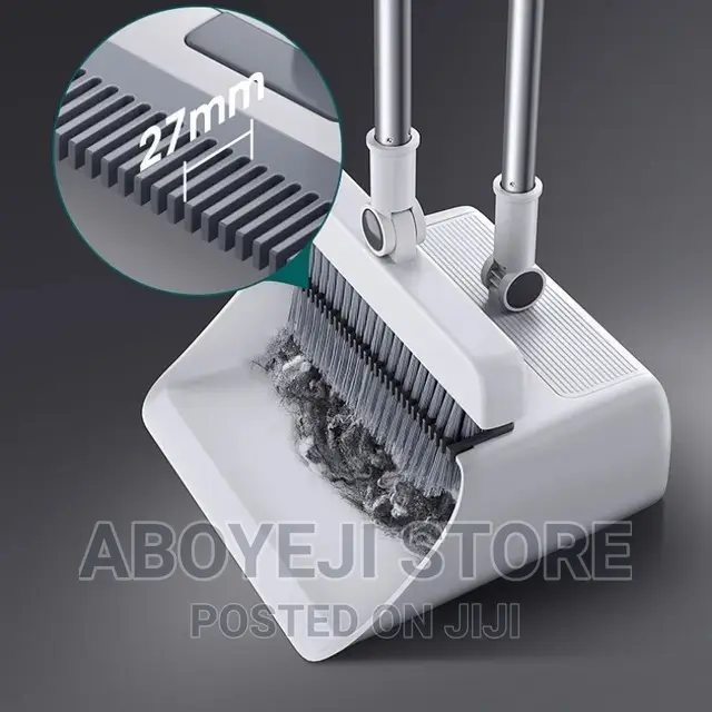 3 in 1 Broom Dustpan Set Home Folding Windproof Floo