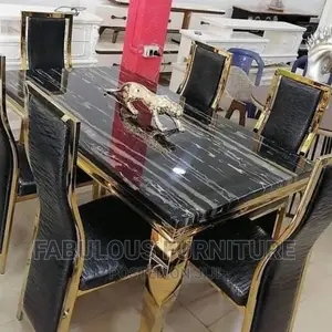 Marble Top Dining Set