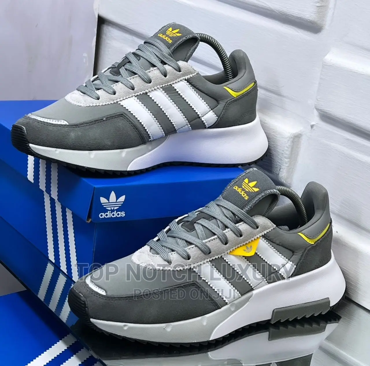 *Adidas F2 Retropy Grey/White