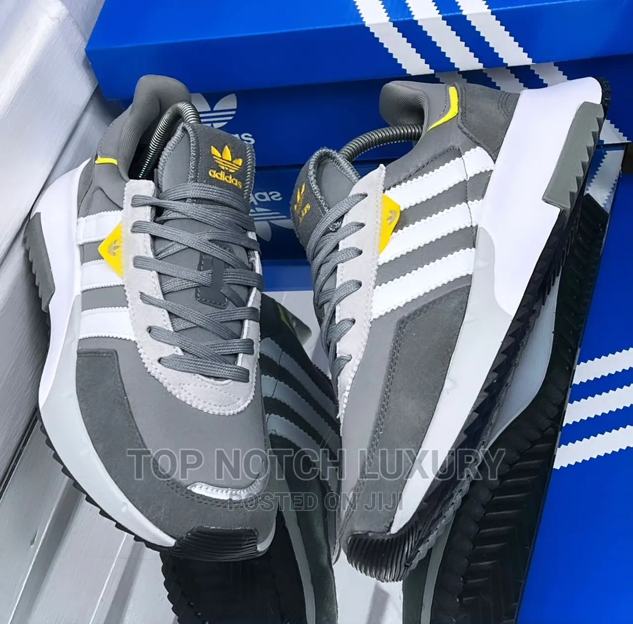 *Adidas F2 Retropy Grey/White