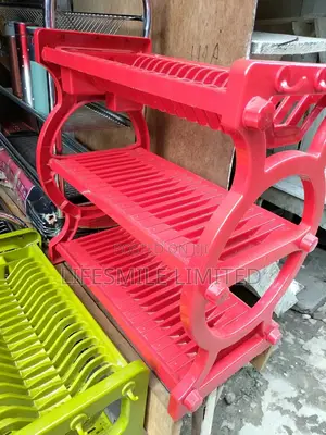 3 Layers Plastic Dish Rack