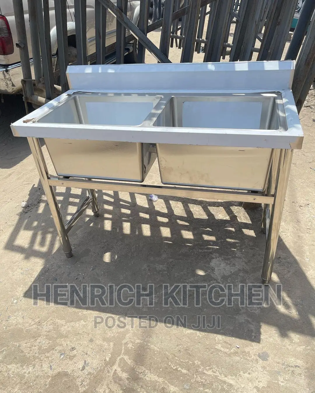 Double Kitchen Industrial Sink