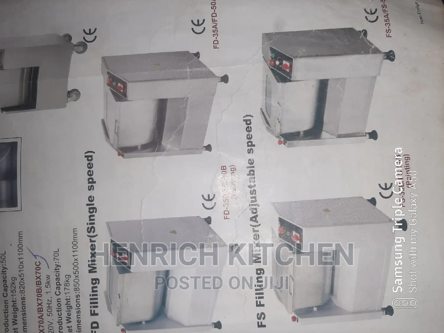 Fd Filling Mixer