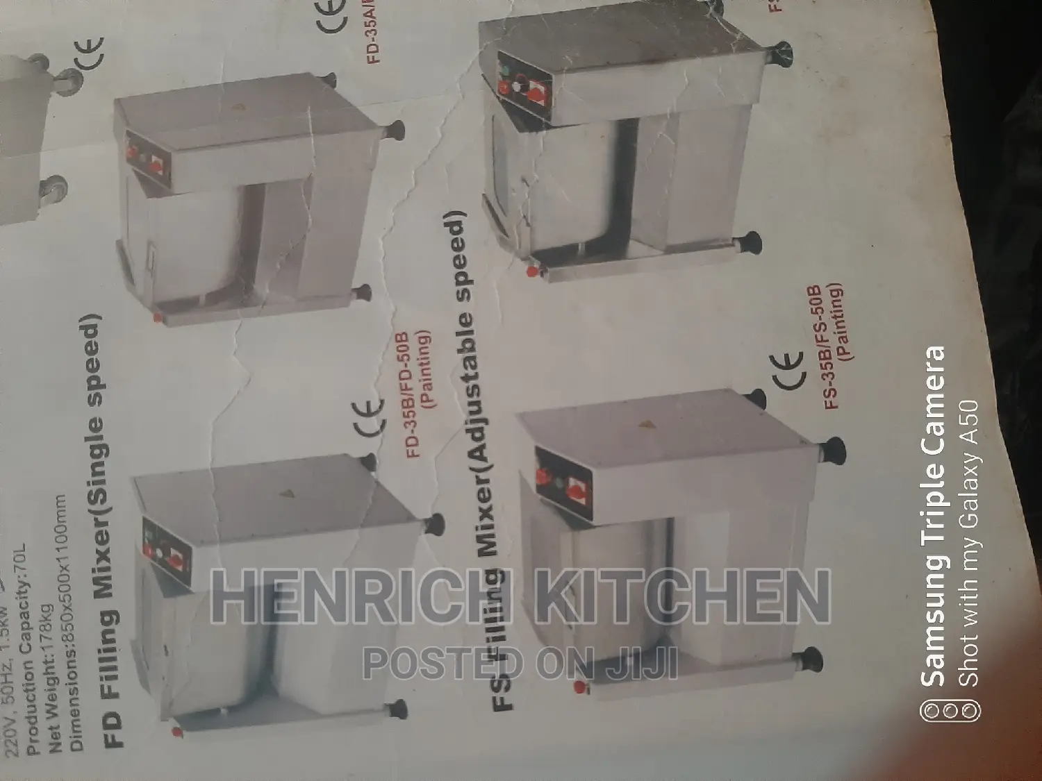 Fd Filling Mixer