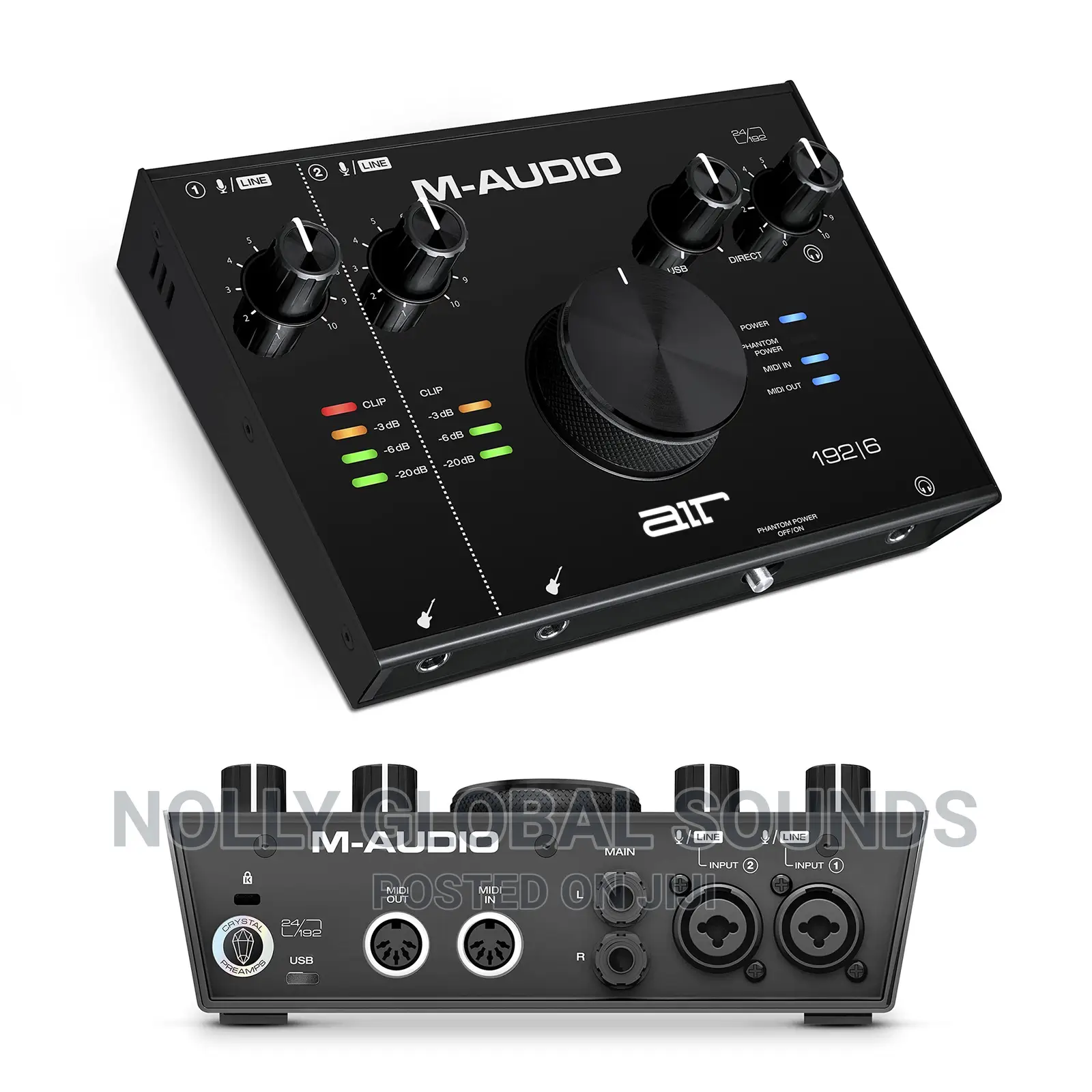 M-Audio AIR 192x6 USB C MIDI Audio Interface/Soundcard