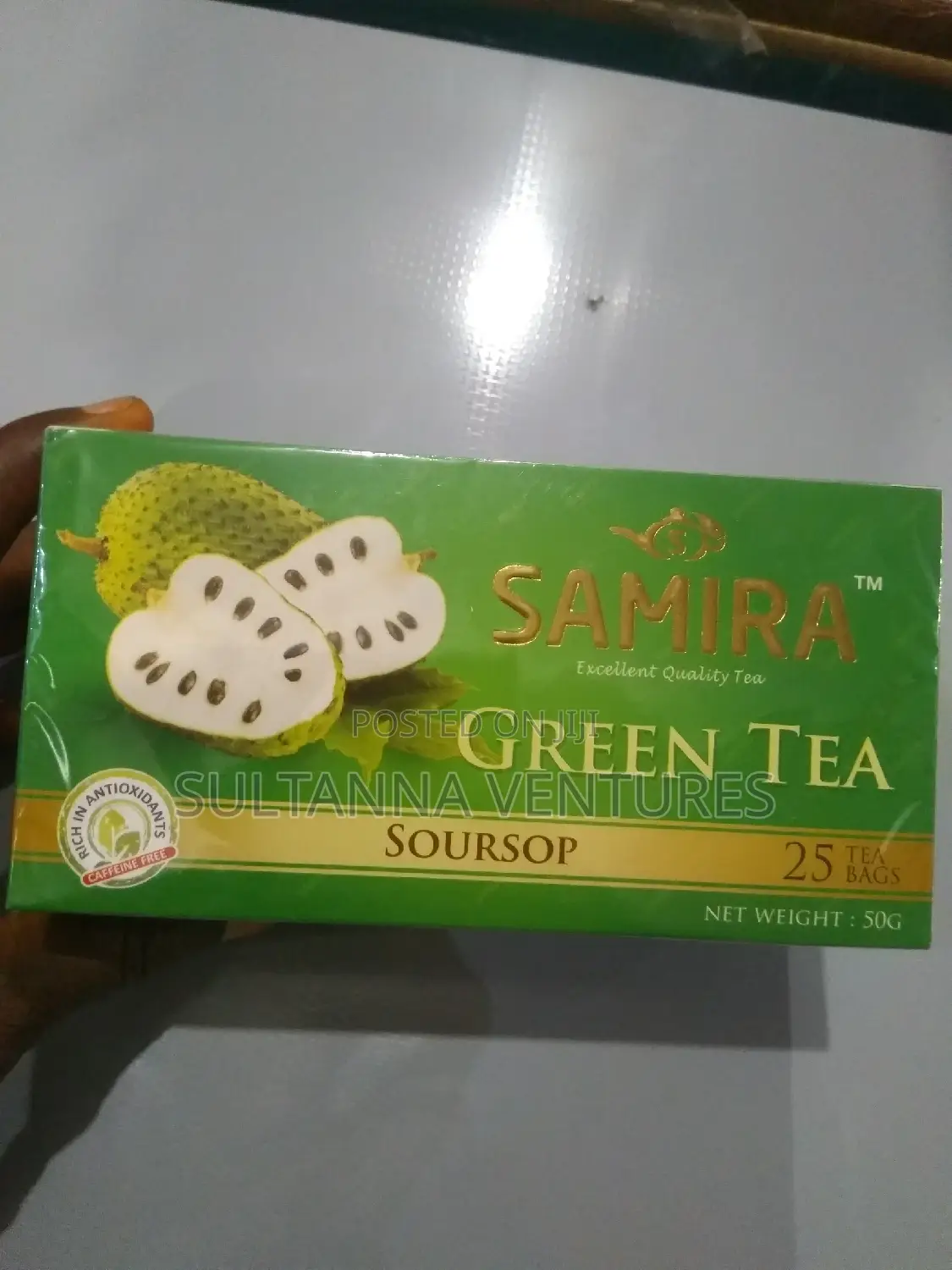 Samira Soursop Green Tea (25 Tea Bags)