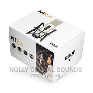 Rode NT2-A Studio Microphone + Boom Arm Table Mic Stand