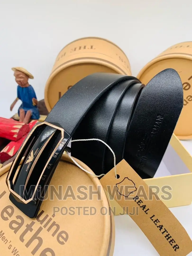 Men Luxury Leather Belts