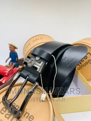 Men Luxury Leather Belts