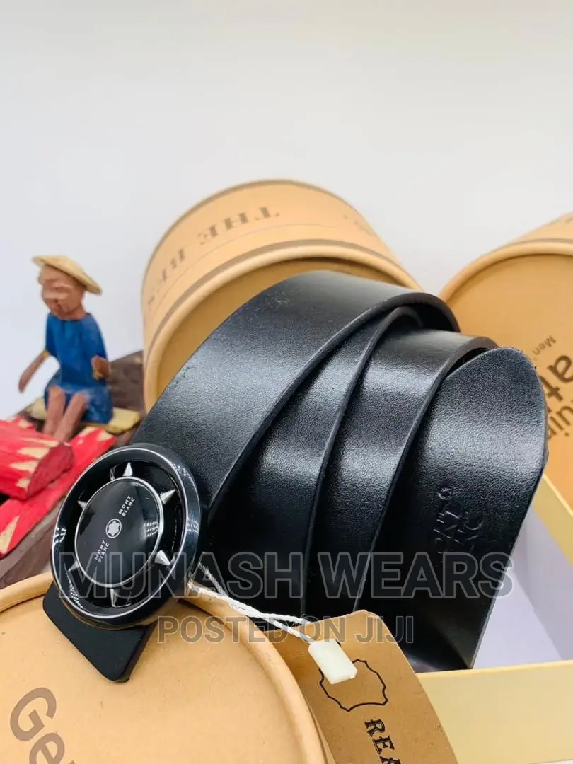 Men Luxury Leather Belts