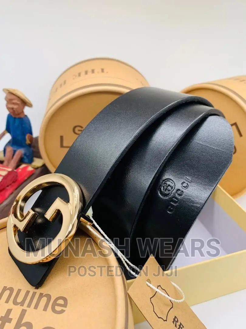 Men Luxury Leather Belts